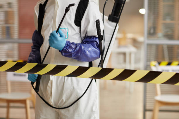 Professional Trauma Scene Cleanup technician working in Raymond, NH